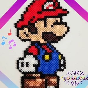 Nintendo Paper Mario Bead Sprite Figure